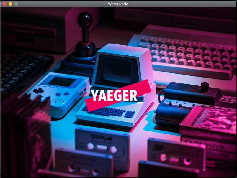 Yaeger Splash Screen