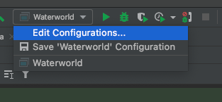 IntelliJ Run Configuration